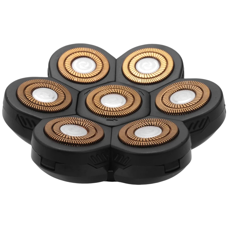 7D Electric Shaver Replacement Heads 7 Heads Head Shaver Bald Shaver Beard Electric Razor Shaver Head For Men
7D Electric Shaver Replacement Heads 7 Heads Head Shaver Bald Shaver Beard Electric Razor Shaver Head For Men