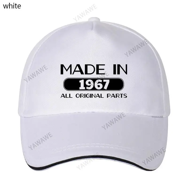 summer 50th Birthday Gift - Made In 1967 All Original Parts baseball Cap Funny Present Casual Baseball Cap Dad hat outdoor
summer 50th Birthday Gift - Made In 1967 All Original Parts baseball Cap Funny Present Casual Baseball Cap Dad hat outdoor