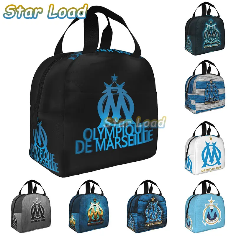 Olympique De Marseille Logo Lunch Box Thermal Tote Bag for Women Men Lunch Bag Insulated Bag for Work School Picnic Traveling
Olympique De Marseille Logo Lunch Box Thermal Tote Bag for Women Men Lunch Bag Insulated Bag for Work School Picnic Traveling