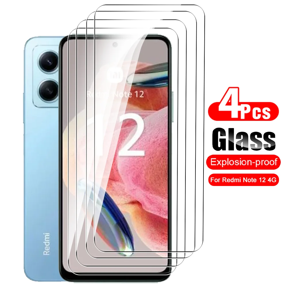4 шт. для Xiaomi Redmi Note 12 4G 6,67 ''закаленное стекло Radmi Redmy Red Mi Note12 RedmiNote12 2023 защитная пленка защита для экрана
4 шт. для Xiaomi Redmi Note 12 4G 6,67 ''закаленное стекло Radmi Redmy Red Mi Note12 RedmiNote12 2023 защитная пленка защита для экрана