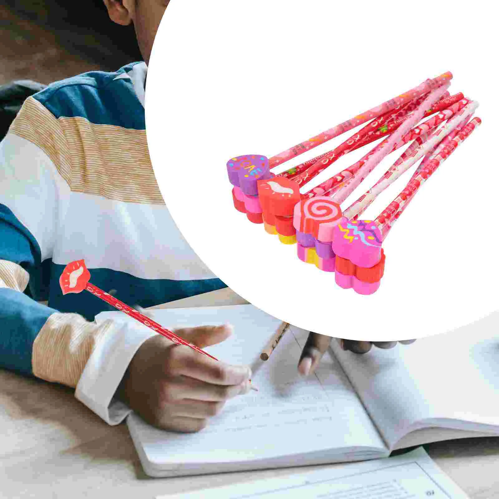 12Pcs Kids Pencils Valentines Day Pencils Decorative Wood Pencils Portable Pencils Students Pencils
12Pcs Kids Pencils Valentines Day Pencils Decorative Wood Pencils Portable Pencils Students Pencils