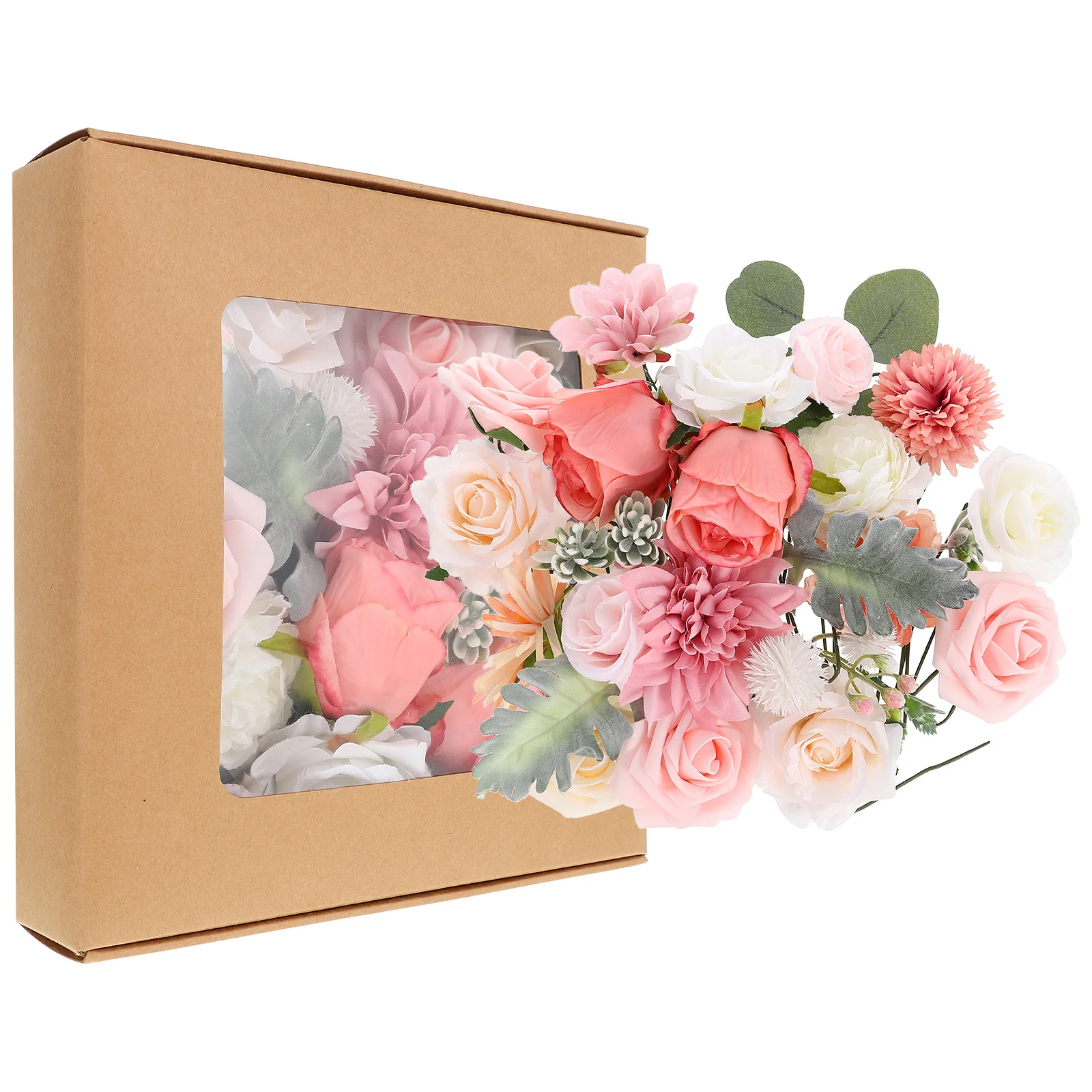 Flower Fake Flowers Box Artificial Wedding Bouquet Decoration Table Stems Picks Silk Faux Bouquets Centerpieces Combo Floral
Flower Fake Flowers Box Artificial Wedding Bouquet Decoration Table Stems Picks Silk Faux Bouquets Centerpieces Combo Floral