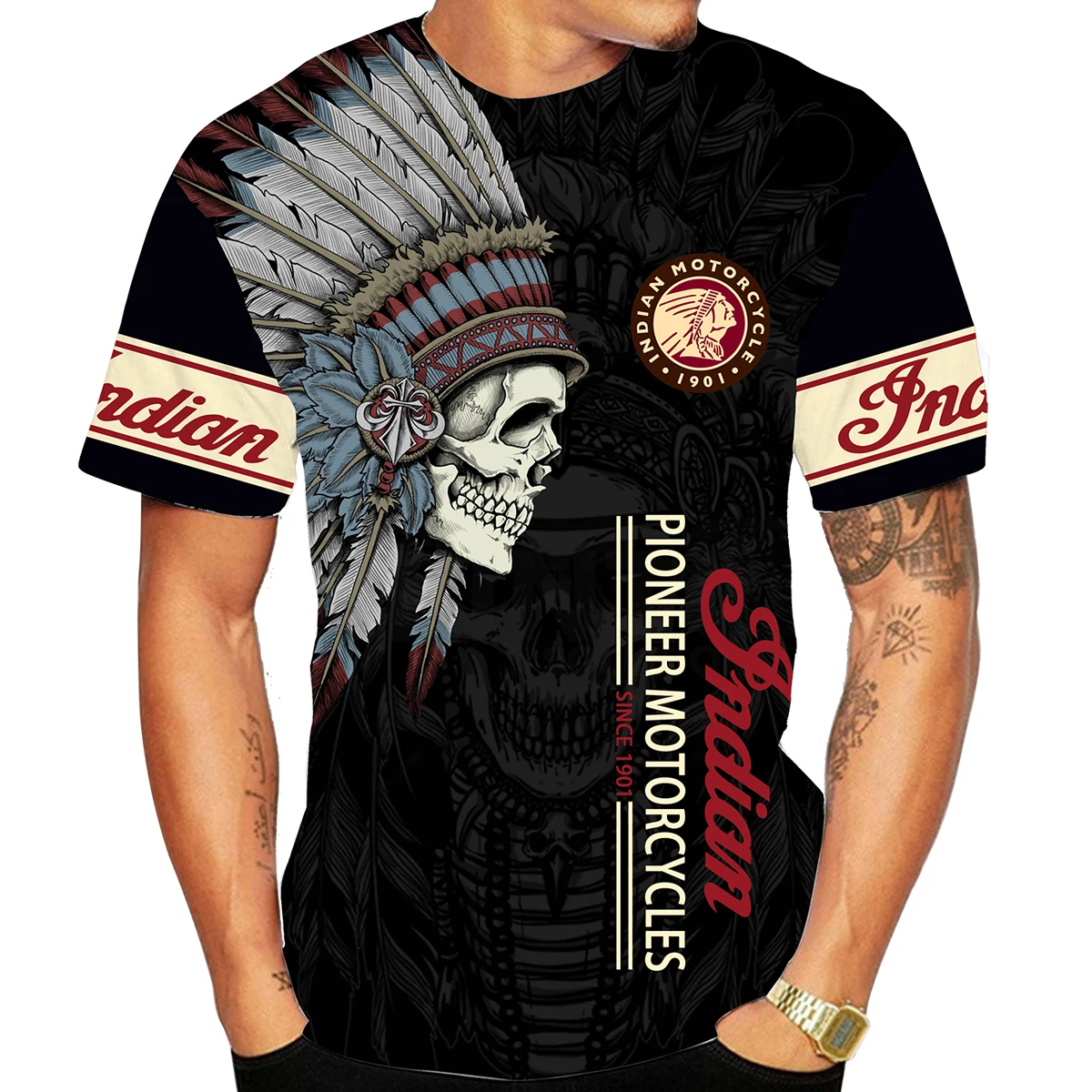 2022 Men's Clothes Summer Indian Style Print T Shirt Men Outdoor Sportswear Casual Oversize Quick Dry Graphic Tees Tops Unisex
2022 Men's Clothes Summer Indian Style Print T Shirt Men Outdoor Sportswear Casual Oversize Quick Dry Graphic Tees Tops Unisex