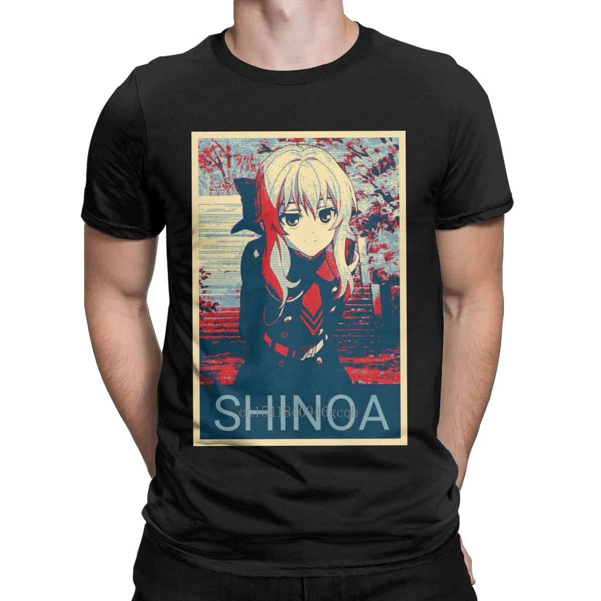 Seraph Of The End Shinoa Men's T Shirt Girl Anime Funny Tee Shirt Short Sleeve Crew Neck T-Shirts Pure Cotton Party Clothing 
Seraph Of The End Shinoa Men's T Shirt Girl Anime Funny Tee Shirt Short Sleeve Crew Neck T-Shirts Pure Cotton Party Clothing