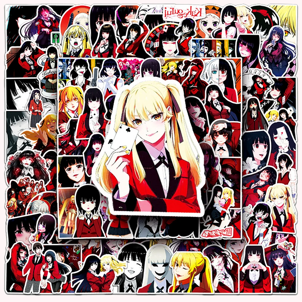 10/30/50/100pcs Anime Kakegurui Stickers Graffiti Luggage Laptop Car Skateboard Waterproof Cool Kids Cartoon Decal Sticker Toys
10/30/50/100pcs Anime Kakegurui Stickers Graffiti Luggage Laptop Car Skateboard Waterproof Cool Kids Cartoon Decal Sticker Toys