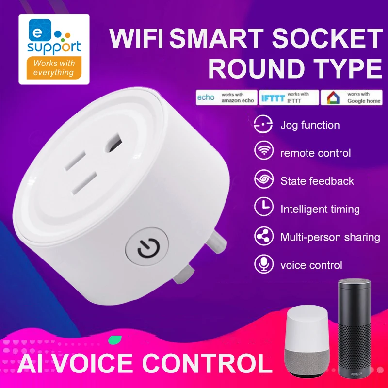 Умная розетка Tuya Wi-Fi ZigBee, розетка с дистанционным управлением, работает с приложением Alexa Home и американскими стандартами
Умная розетка Tuya Wi-Fi ZigBee, розетка с дистанционным управлением, работает с приложением Alexa Home и американскими стандартами