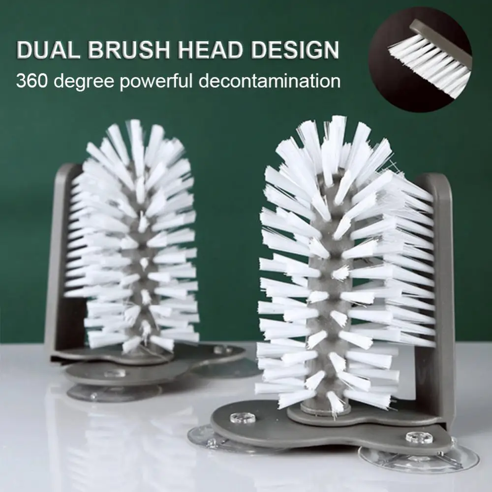 2 In 1 Sink Suction Cup Cleaning Brush Scrubber Glass Wineglass Bottle Brush Cup Drink Mug Brush Kitchen Accessories Clean Tools
2 In 1 Sink Suction Cup Cleaning Brush Scrubber Glass Wineglass Bottle Brush Cup Drink Mug Brush Kitchen Accessories Clean Tools