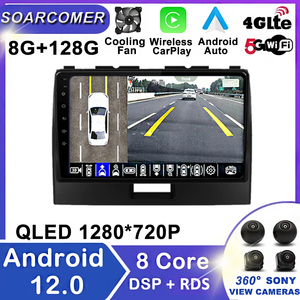 Android 12 For Suzuki WAGON R 2015 - 2017 Car Radio Stereo Multimedia Video Player Navigation GPS Wireless Carplay RDS DSP
Android 12 For Suzuki WAGON R 2015 - 2017 Car Radio Stereo Multimedia Video Player Navigation GPS Wireless Carplay RDS DSP