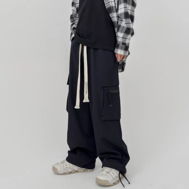 Cotton Cargo Pants Men Fashion Pocket Casual Pants Men Japanese Streetwear Hip-hop Loose Straight Wide Leg Pants Mens Trousers
Cotton Cargo Pants Men Fashion Pocket Casual Pants Men Japanese Streetwear Hip-hop Loose Straight Wide Leg Pants Mens Trousers