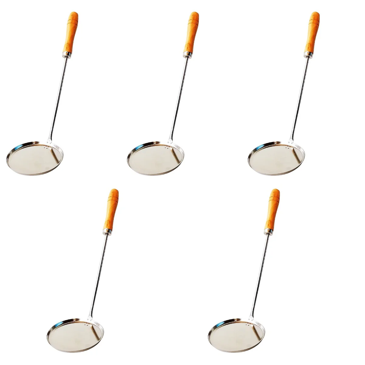 5pcs Kitchen Multifunction Oil Spoon Kitchen Handled Spoon Tool for Frying Snack Frying Spoon
5pcs Kitchen Multifunction Oil Spoon Kitchen Handled Spoon Tool for Frying Snack Frying Spoon