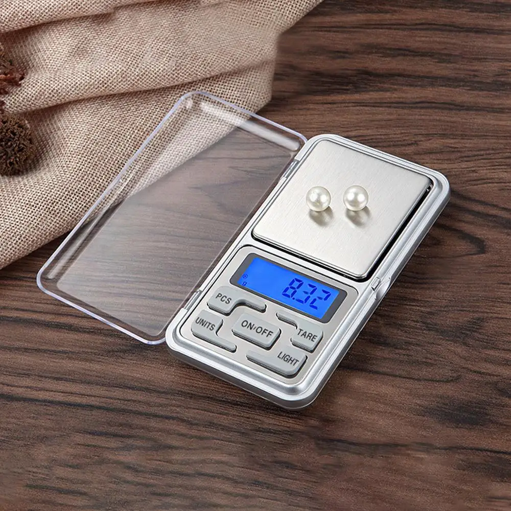 100/200/500g x 0.01/0,1g Hohe Genauigkeit Schmuck Küche Skala Elektronische LCD Display Skala mini Tasche Digitale Waage
100/200/500g x 0.01/0,1g Hohe Genauigkeit Schmuck Küche Skala Elektronische LCD Display Skala mini Tasche Digitale Waage