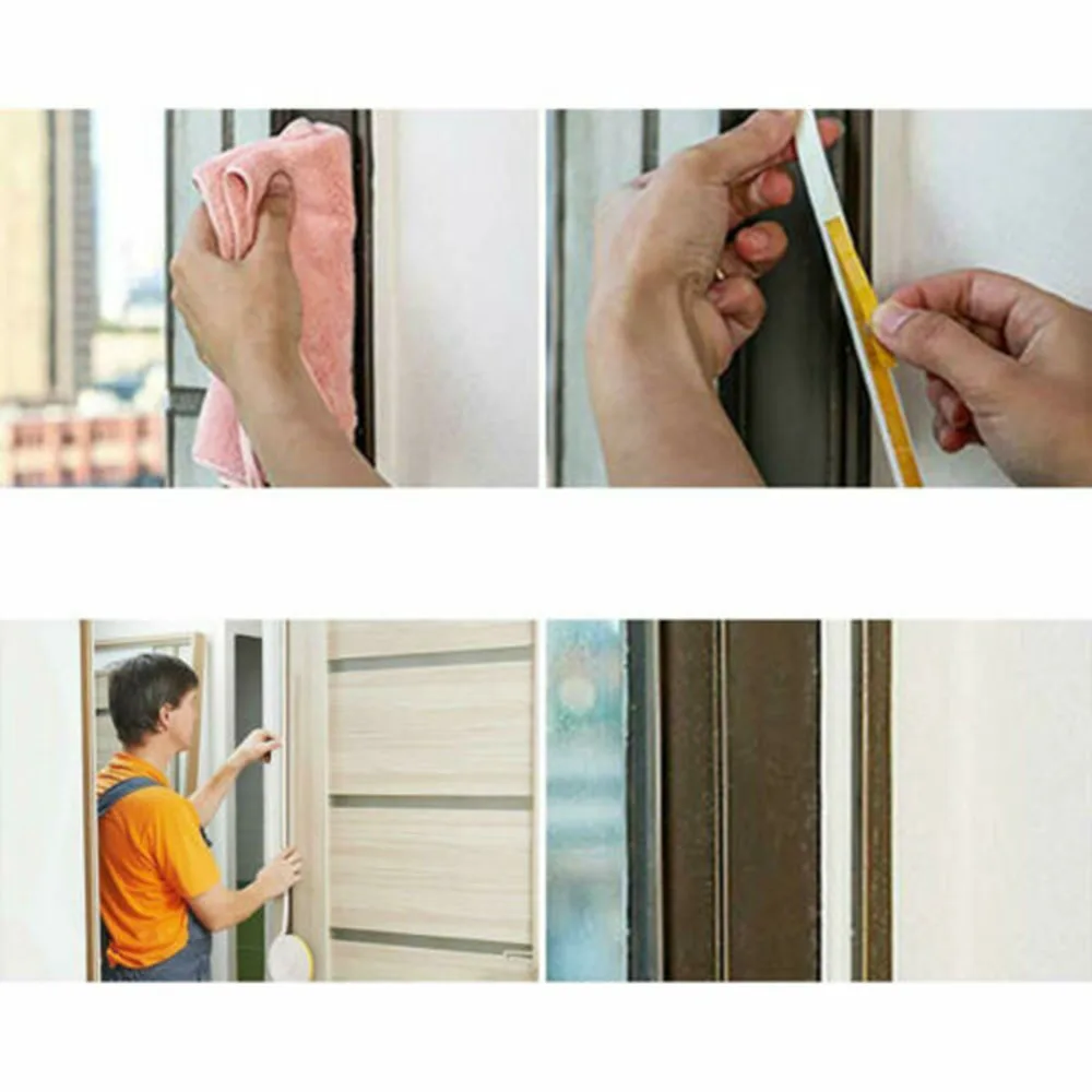 Door Seal Strip Door Safety Easy installation Flexible Home Safety Protection Adhesive Cabinet Decor Dustproof
Door Seal Strip Door Safety Easy installation Flexible Home Safety Protection Adhesive Cabinet Decor Dustproof