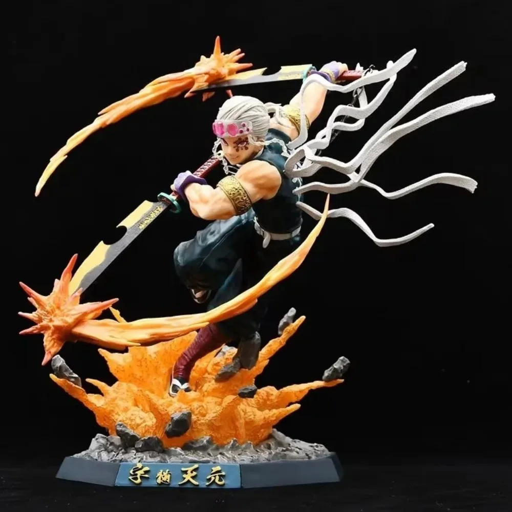 Anime Demon Slayer Kimetsu No Yaiba Uzui Tengen Fighting Very Large Luminous PVC Action Figure Collectible Model Doll Toy 37cm
Anime Demon Slayer Kimetsu No Yaiba Uzui Tengen Fighting Very Large Luminous PVC Action Figure Collectible Model Doll Toy 37cm