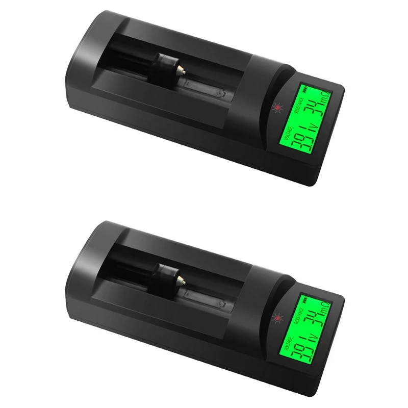 2X Digital Display Battery Voltage Internal Resistance Tester 0-999MΩ Universal 18650 Lithium Battery AA Detection
2X Digital Display Battery Voltage Internal Resistance Tester 0-999MΩ Universal 18650 Lithium Battery AA Detection