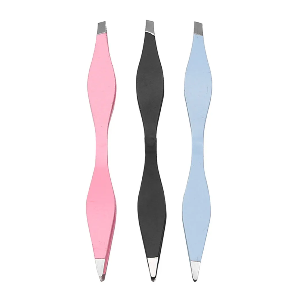 Double Head 2 in 1 Stainless Steel Eyebrow Tweezer Face Hair Removal Tweezers Makeup Eyelash Tweezer Eye Brow Clips Makeup Tools
Double Head 2 in 1 Stainless Steel Eyebrow Tweezer Face Hair Removal Tweezers Makeup Eyelash Tweezer Eye Brow Clips Makeup Tools