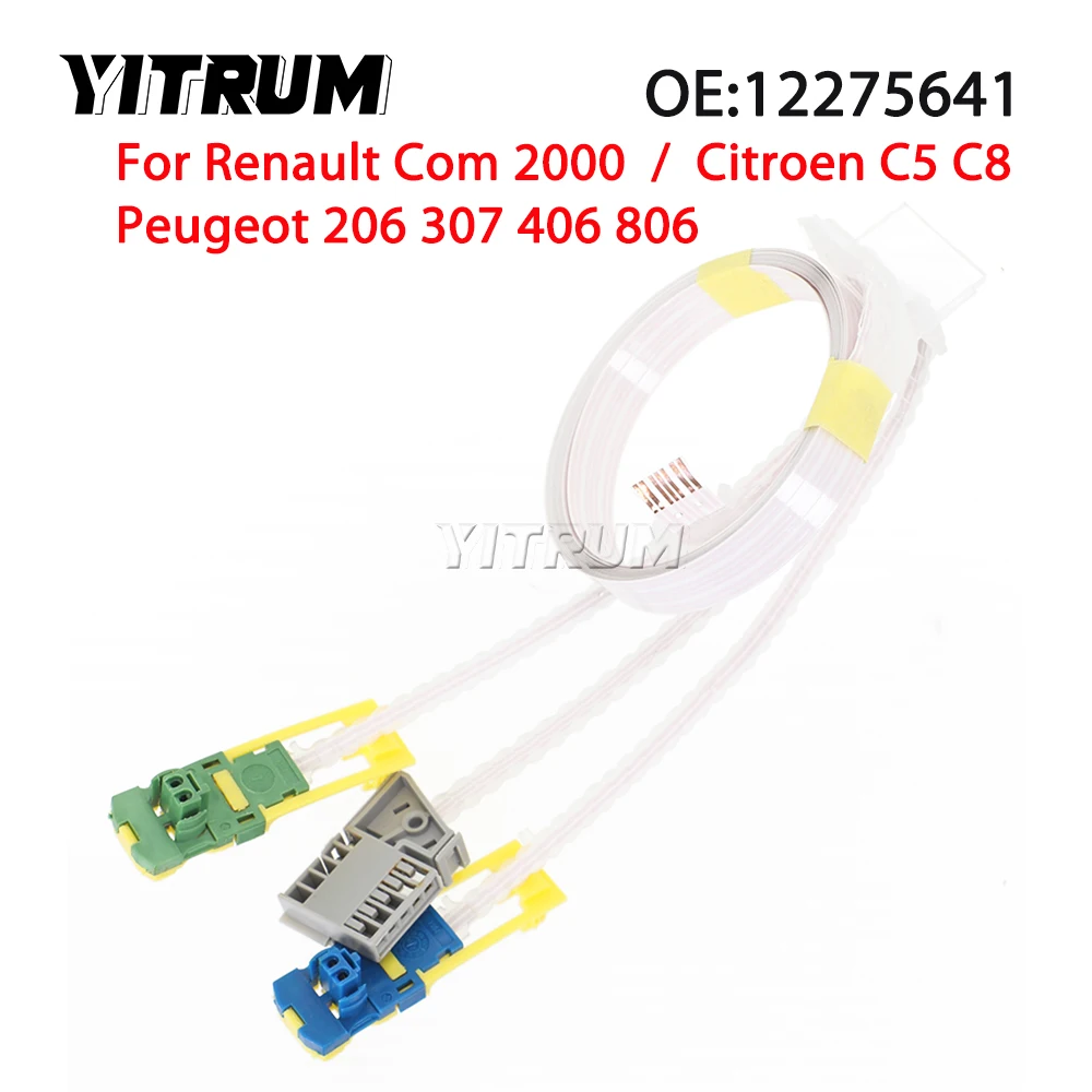 YITRUM ремонтный провод с 3 вилками для Renault Com 2000 Peugeot 206 307 406 806 для Citroen C5 C8 12275641
YITRUM ремонтный провод с 3 вилками для Renault Com 2000 Peugeot 206 307 406 806 для Citroen C5 C8 12275641
