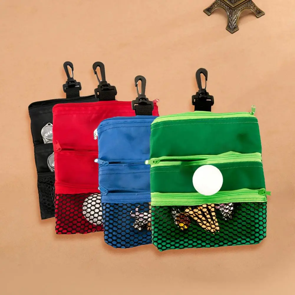 Golf Tee Pouch Pocket Design Golf Ball Pouch Golf Ball Storage Pouch with Clip
Golf Tee Pouch Pocket Design Golf Ball Pouch Golf Ball Storage Pouch with Clip