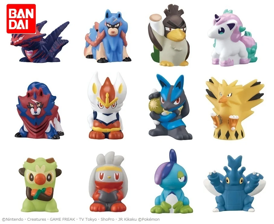 Bandai Покемон Eternatus меч и щит Lucario Cinderace пальчиковая кукла коробка яйцо модель игрушка
Bandai Покемон Eternatus меч и щит Lucario Cinderace пальчиковая кукла коробка яйцо модель игрушка