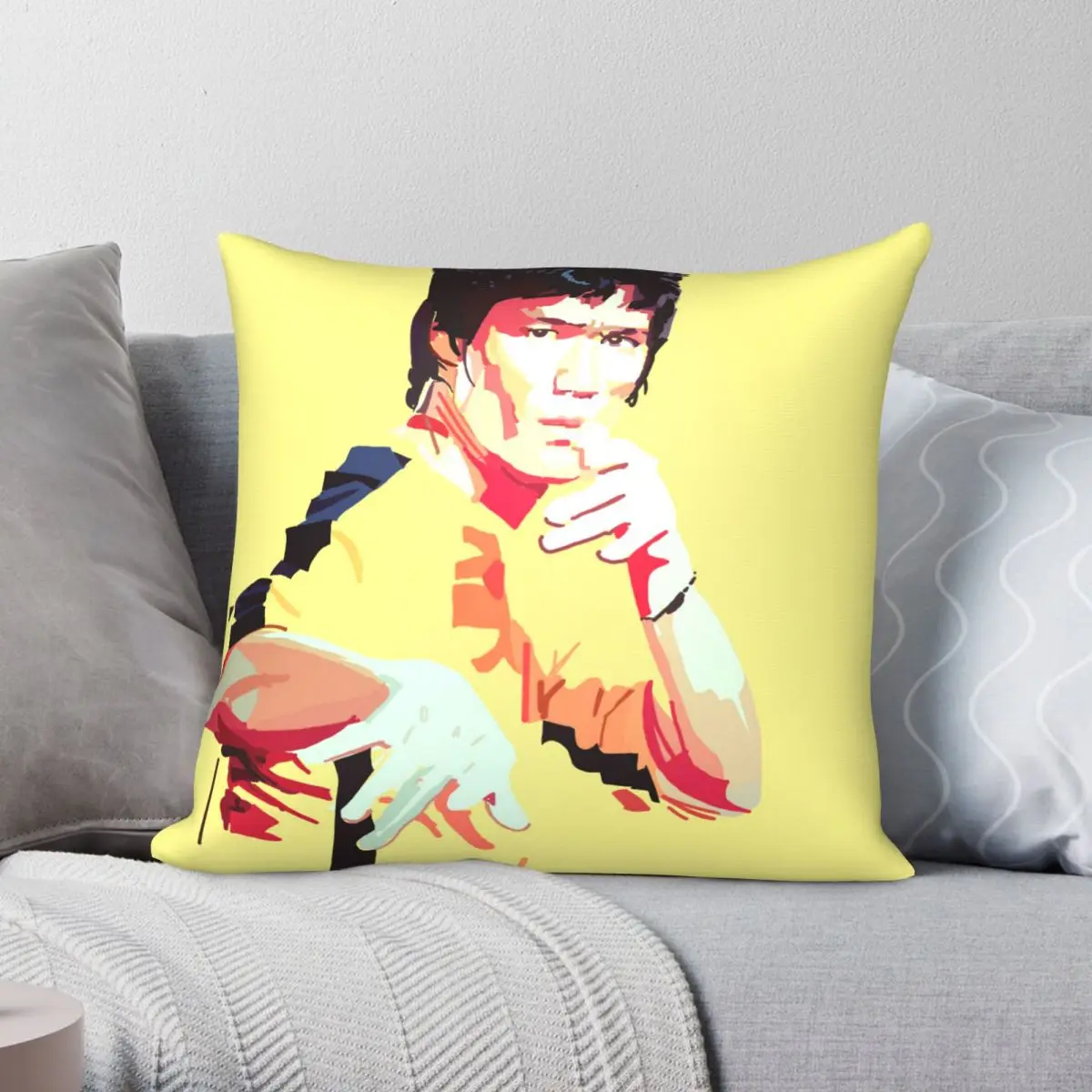Bruce Lee Coolness Square Pillowcase Polyester Linen Velvet Printed Zip Decor Throw Pillow Case Home Cushion Cover
Bruce Lee Coolness Square Pillowcase Polyester Linen Velvet Printed Zip Decor Throw Pillow Case Home Cushion Cover