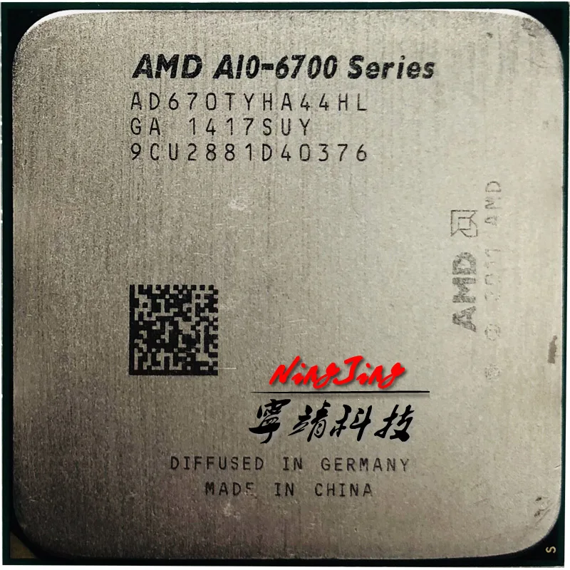 AMD A10-Series A10 6700T A10 6700T 2,5 GHz четырехъядерный процессор AD670TYHA44HL разъем FM2 
AMD A10-Series A10 6700T A10 6700T 2,5 GHz четырехъядерный процессор AD670TYHA44HL разъем FM2