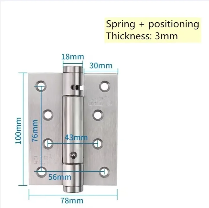 1 шт., 4 дюйма, автоматический дверной доводчик, скрытая петля, гидравлический буфер, позиционирование, стыковочная петля, фурнитура, аксессуары 
1 шт., 4 дюйма, автоматический дверной доводчик, скрытая петля, гидравлический буфер, позиционирование, стыковочная петля, фурнитура, аксессуары
