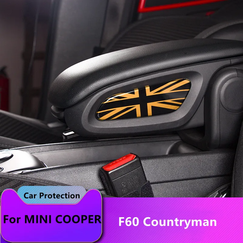 Наклейка на подлокотник для ящика для хранения аксессуаров для интерьера MINI Cooper Countryman F60 F 60, подлокотник для рук, боковая панель, декоративная наклейка
Наклейка на подлокотник для ящика для хранения аксессуаров для интерьера MINI Cooper Countryman F60 F 60, подлокотник для рук, боковая панель, декоративная наклейка