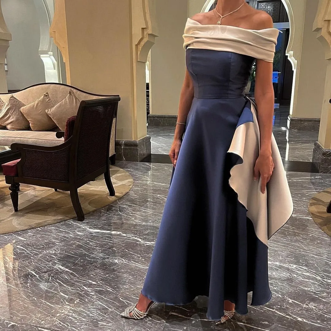 Evening Dresses Ruched Bateau Neck Vestidos De Ocasión Formales Party Gowns Ruffles A Line Wedding Guest Long Prom Women Wear
Evening Dresses Ruched Bateau Neck Vestidos De Ocasión Formales Party Gowns Ruffles A Line Wedding Guest Long Prom Women Wear