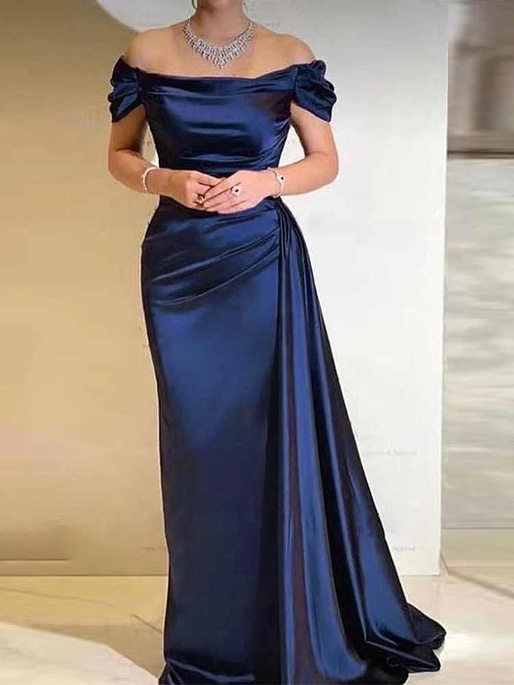Wedding Party Prom Evening Dresses For Women Off Shoulder Sexy Slim Long Robe 2023 New Bridesmaid Dress African Turkey Outfits
Wedding Party Prom Evening Dresses For Women Off Shoulder Sexy Slim Long Robe 2023 New Bridesmaid Dress African Turkey Outfits
