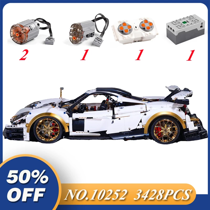 3428Pcs Hypercar Blocks Building Remote Control Car Sports Sport Race Cars Racing Block Speed Bricks Fast and Furious Boys Toys
3428Pcs Hypercar Blocks Building Remote Control Car Sports Sport Race Cars Racing Block Speed Bricks Fast and Furious Boys Toys