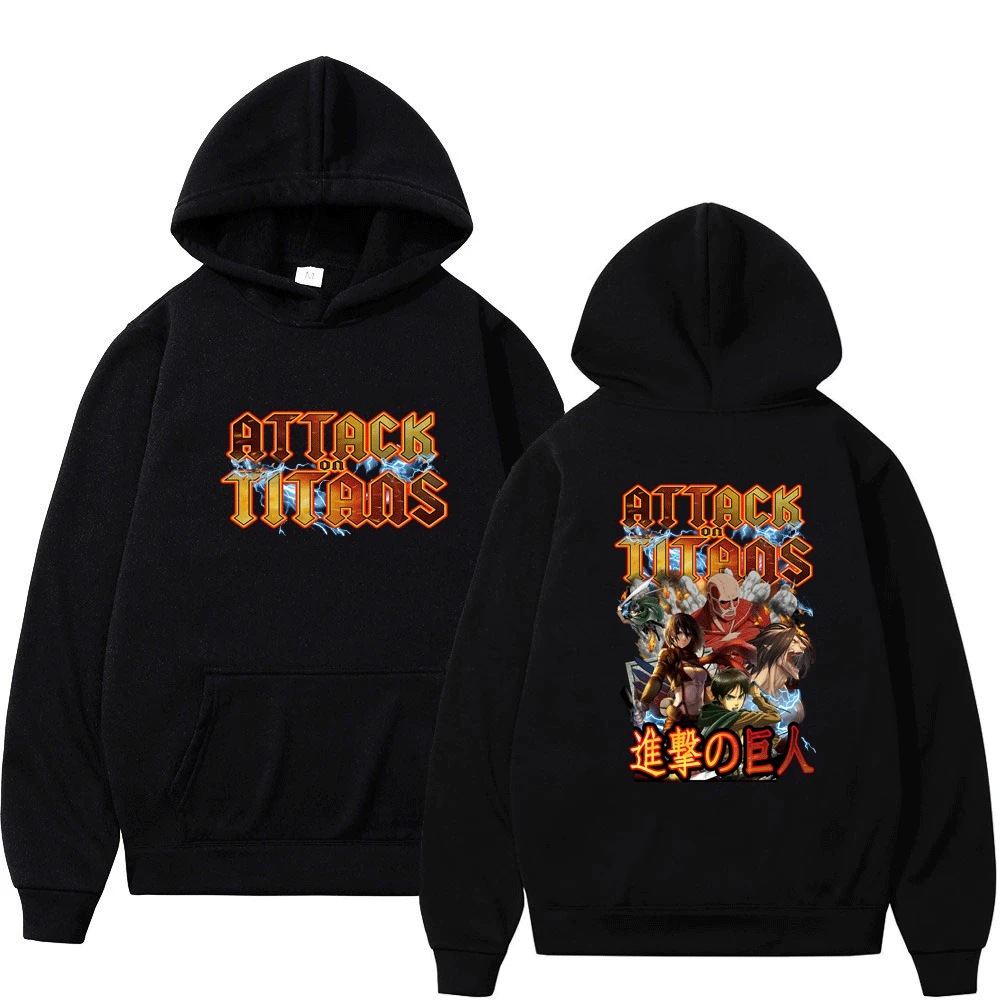 Anime Attack on Titan Shingeki No Kyojin Hoodie Men Women Fashion Oversized Hoodies Pullovers Manga Sweatshirt Streetwear Tops
Anime Attack on Titan Shingeki No Kyojin Hoodie Men Women Fashion Oversized Hoodies Pullovers Manga Sweatshirt Streetwear Tops