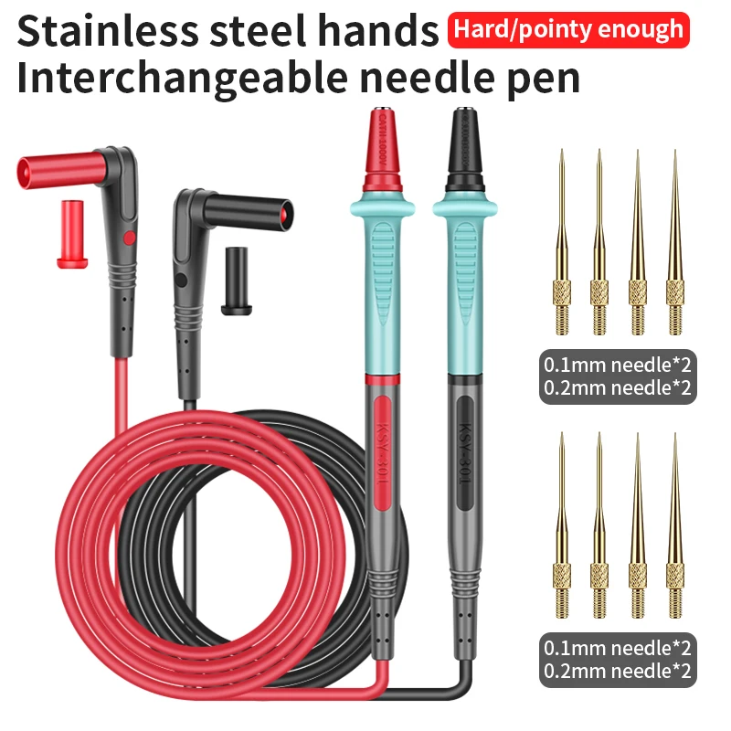 LUXIANZI Провода для мультиметра 1000В
LUXIANZI Провода для мультиметра 1000В