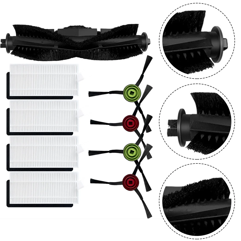 Side Brushes+1pc Roll Brush+4pcs Filters For Lubluelu SG60 Robot Vacuum Cleaner Spare Replacement Accessories
Side Brushes+1pc Roll Brush+4pcs Filters For Lubluelu SG60 Robot Vacuum Cleaner Spare Replacement Accessories