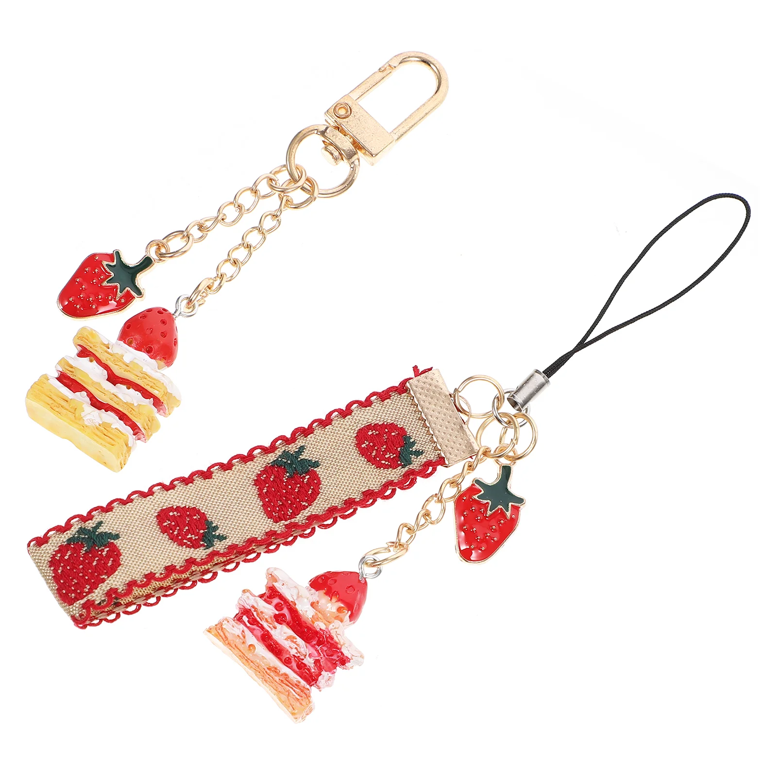 Chain Key Hanging Diy Accessory Charm Strap Strawberry Unique Mobile Case Lost Anti Fruit Dessert Grip Finger Starp Wrist Fruits
Chain Key Hanging Diy Accessory Charm Strap Strawberry Unique Mobile Case Lost Anti Fruit Dessert Grip Finger Starp Wrist Fruits