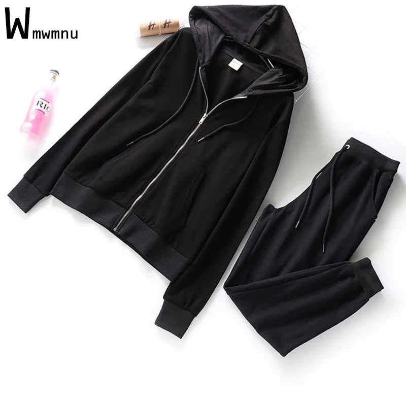 Women Spring Pink Hooded Tracksuits Kawaii Two Piece Sets Solid Zipper Full Sleeve Coat and Drawstring Jogging Pants Outfits
Women Spring Pink Hooded Tracksuits Kawaii Two Piece Sets Solid Zipper Full Sleeve Coat and Drawstring Jogging Pants Outfits
