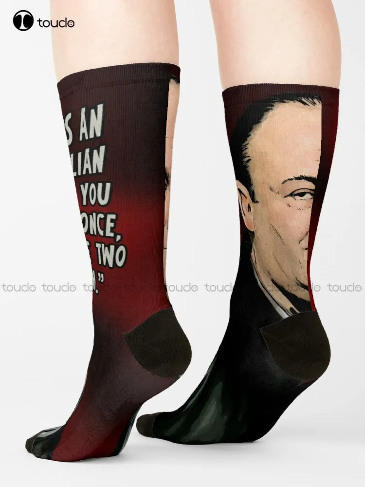

Tony Soprano Socks Woman Socks Street Skateboard Socks Unisex Adult Teen Youth Socks Hd High Quality Custom Gift Harajuku Art
