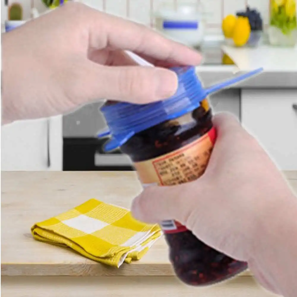 Reusable Expendable Microwave Kitchen 6pcs Cover Airtight Fresh Lid Durable Keeping Stretchy Cans Leftovers Elastic Silicone
Reusable Expendable Microwave Kitchen 6pcs Cover Airtight Fresh Lid Durable Keeping Stretchy Cans Leftovers Elastic Silicone