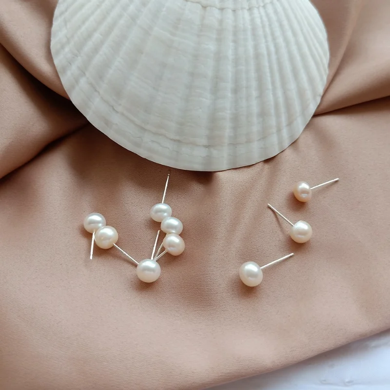 Minar Simple Irregular Freshwater Pearl Earring for Women Wholesale Baroque Pearls Stud Earrings Statement Minimalist Jewelry
Minar Simple Irregular Freshwater Pearl Earring for Women Wholesale Baroque Pearls Stud Earrings Statement Minimalist Jewelry