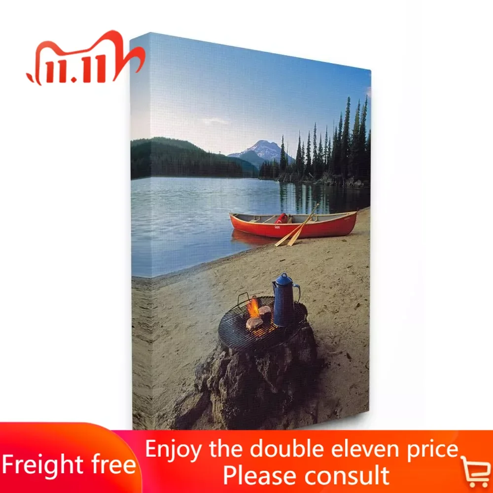 Canvas Painting Wall Art Home Decor Collection Canoes And Camping At Lake Canvas Wall Art
Canvas Painting Wall Art Home Decor Collection Canoes And Camping At Lake Canvas Wall Art
