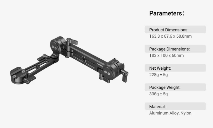 fran-CJ118 SmallRig Universal Adjustable EVF Mount Supports Monitors Accessories with NATO Clamp MD3507
fran-CJ118 SmallRig Universal Adjustable EVF Mount Supports Monitors Accessories with NATO Clamp MD3507