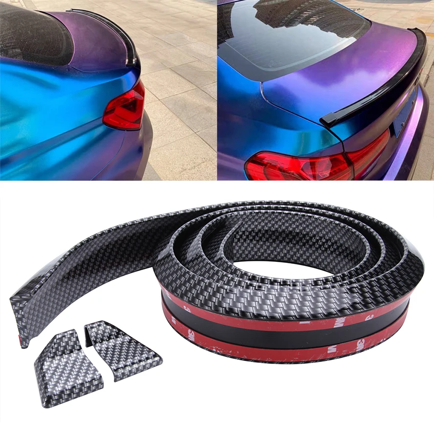 Universal 1.5M 5D Rear Wing Rear Spoiler On Car Diffuser For E60 e90 Golf 7 for Honda Car Tail Trunk Roof Trim Sticker Decor
Universal 1.5M 5D Rear Wing Rear Spoiler On Car Diffuser For E60 e90 Golf 7 for Honda Car Tail Trunk Roof Trim Sticker Decor