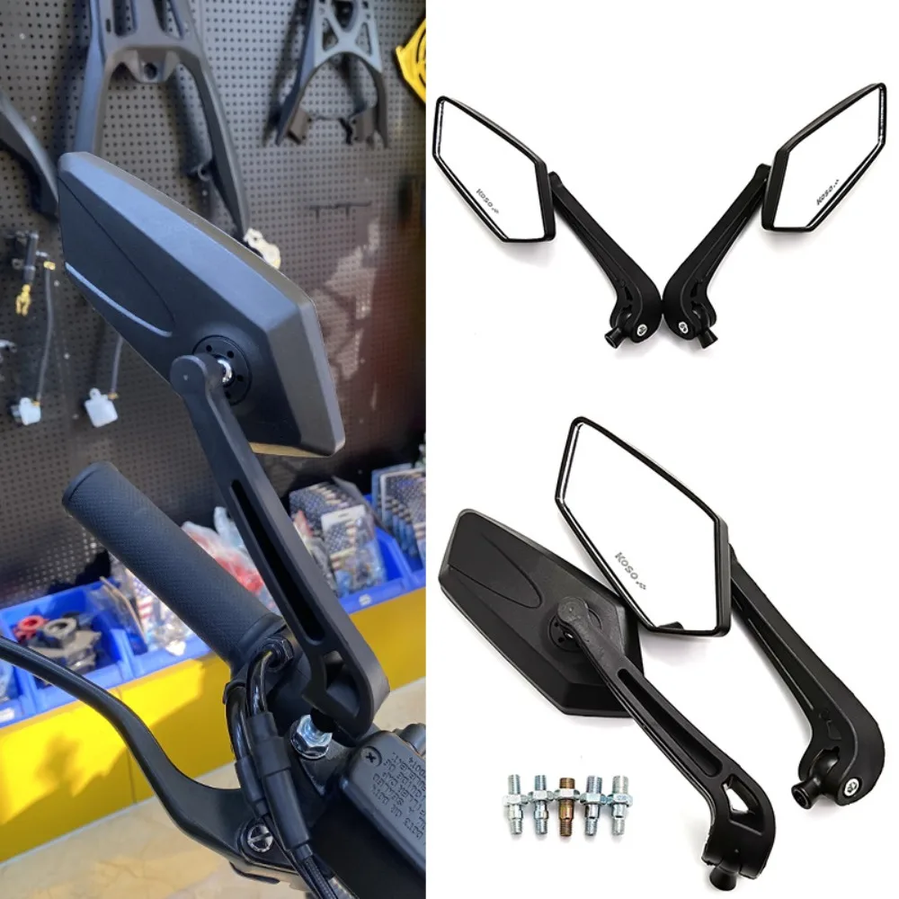 Pair Motorcycle Mirror ABS Rearview Mirrors White Glass Mirror FOR HONDA VFR 1200F HORNET 160 CB 650R FOR YAMAHA TMAX 530 YX 125
Pair Motorcycle Mirror ABS Rearview Mirrors White Glass Mirror FOR HONDA VFR 1200F HORNET 160 CB 650R FOR YAMAHA TMAX 530 YX 125