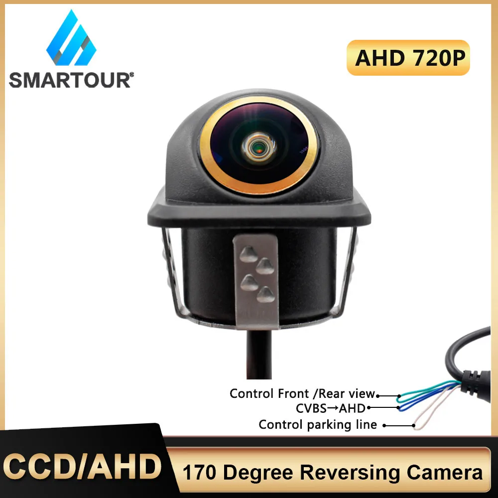 SMARTOUR Car Rear View Camera AHD 720P Night Vision Reversing Automatic Parking Monitor CCD Waterproof 170 Degree HD Camera
SMARTOUR Car Rear View Camera AHD 720P Night Vision Reversing Automatic Parking Monitor CCD Waterproof 170 Degree HD Camera