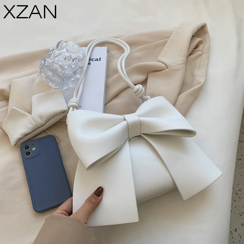 2022 Women Messenger Bags Cute Bow Handbag Ladies Single Shoulder Bag Solid Women Crossbody Bags Clutch bolsa feminina
2022 Women Messenger Bags Cute Bow Handbag Ladies Single Shoulder Bag Solid Women Crossbody Bags Clutch bolsa feminina