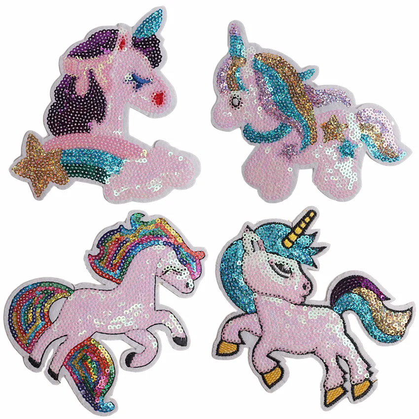 Sequined Unicorn Patches Patches for Clothing Anime Cute Patch Appliques for Clothing Girl Applique Patch for Clothes Set
Sequined Unicorn Patches Patches for Clothing Anime Cute Patch Appliques for Clothing Girl Applique Patch for Clothes Set