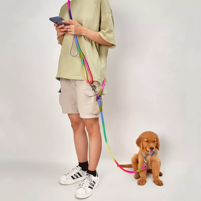 Reflective Nylon Leashes Pet Dogs Chain Traction Rope Leads for Running Free Hands Rope Chain for Small Large Dogs
Reflective Nylon Leashes Pet Dogs Chain Traction Rope Leads for Running Free Hands Rope Chain for Small Large Dogs