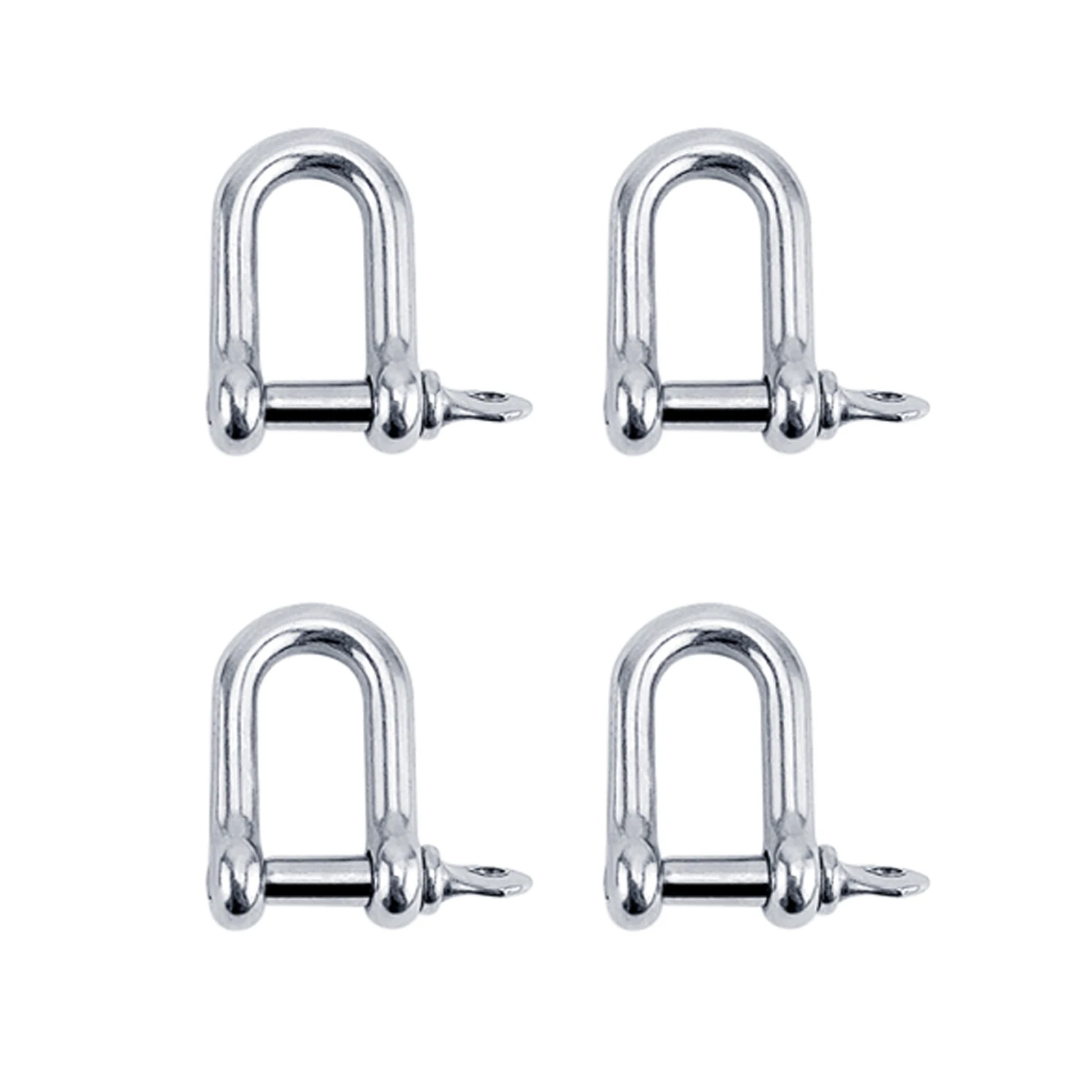 4pcs Camping Climbing Sports Marine Mounting Hauling D Ring Shackle Lock Stainless Steel Hiking Accessories Vehicle Recovery
4pcs Camping Climbing Sports Marine Mounting Hauling D Ring Shackle Lock Stainless Steel Hiking Accessories Vehicle Recovery