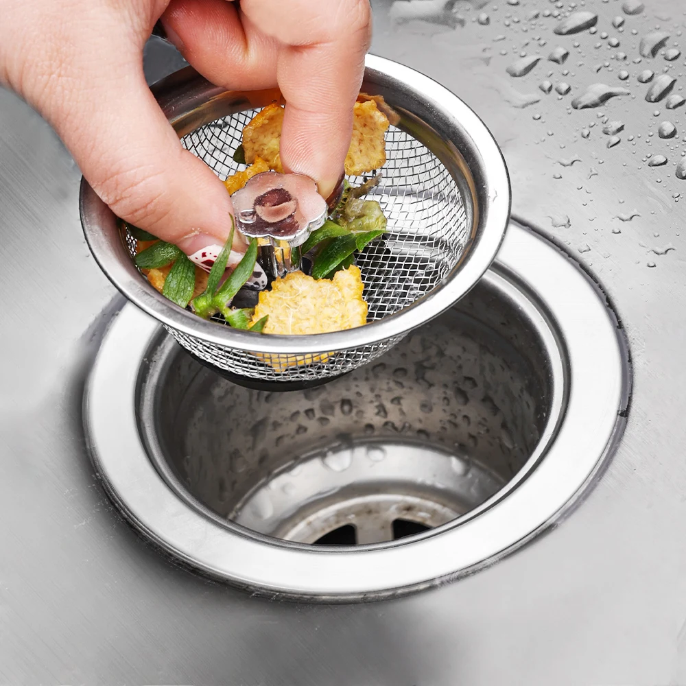 Stainless Steel Kitchen Sink Filter Waste Plug Sink Sewer Strainers Bathroom Floor Drains Hair Catcher Waste Drain Hole Filter
Stainless Steel Kitchen Sink Filter Waste Plug Sink Sewer Strainers Bathroom Floor Drains Hair Catcher Waste Drain Hole Filter