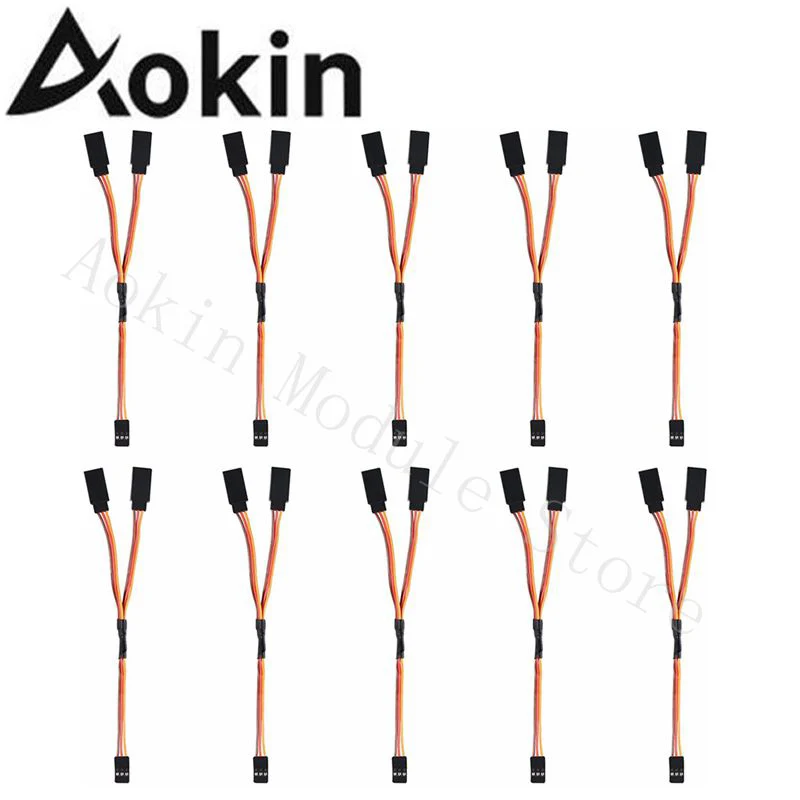 10pcs 6in 15cm Servo Extension Cable Y Type Extended Line Extension Lead Wire Cable For Futaba JR Y Harness Servo Lead Extension
10pcs 6in 15cm Servo Extension Cable Y Type Extended Line Extension Lead Wire Cable For Futaba JR Y Harness Servo Lead Extension
