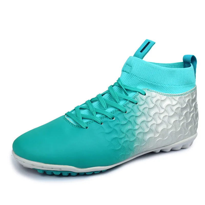 Large Size 38-46 Turf Indoor Soccer Sneakers Men High Quality Training Shoe Chuteira Superfly Original High Ankle Football Boots
Large Size 38-46 Turf Indoor Soccer Sneakers Men High Quality Training Shoe Chuteira Superfly Original High Ankle Football Boots