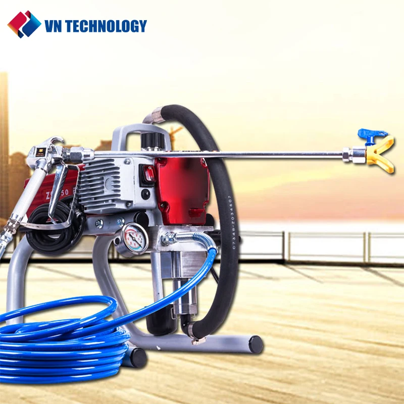 Airless Paint Sprayer for House Painting, Electric Paint Sprayer High Pressure Airless Latex Paint Spraying Machine SF450
Airless Paint Sprayer for House Painting, Electric Paint Sprayer High Pressure Airless Latex Paint Spraying Machine SF450